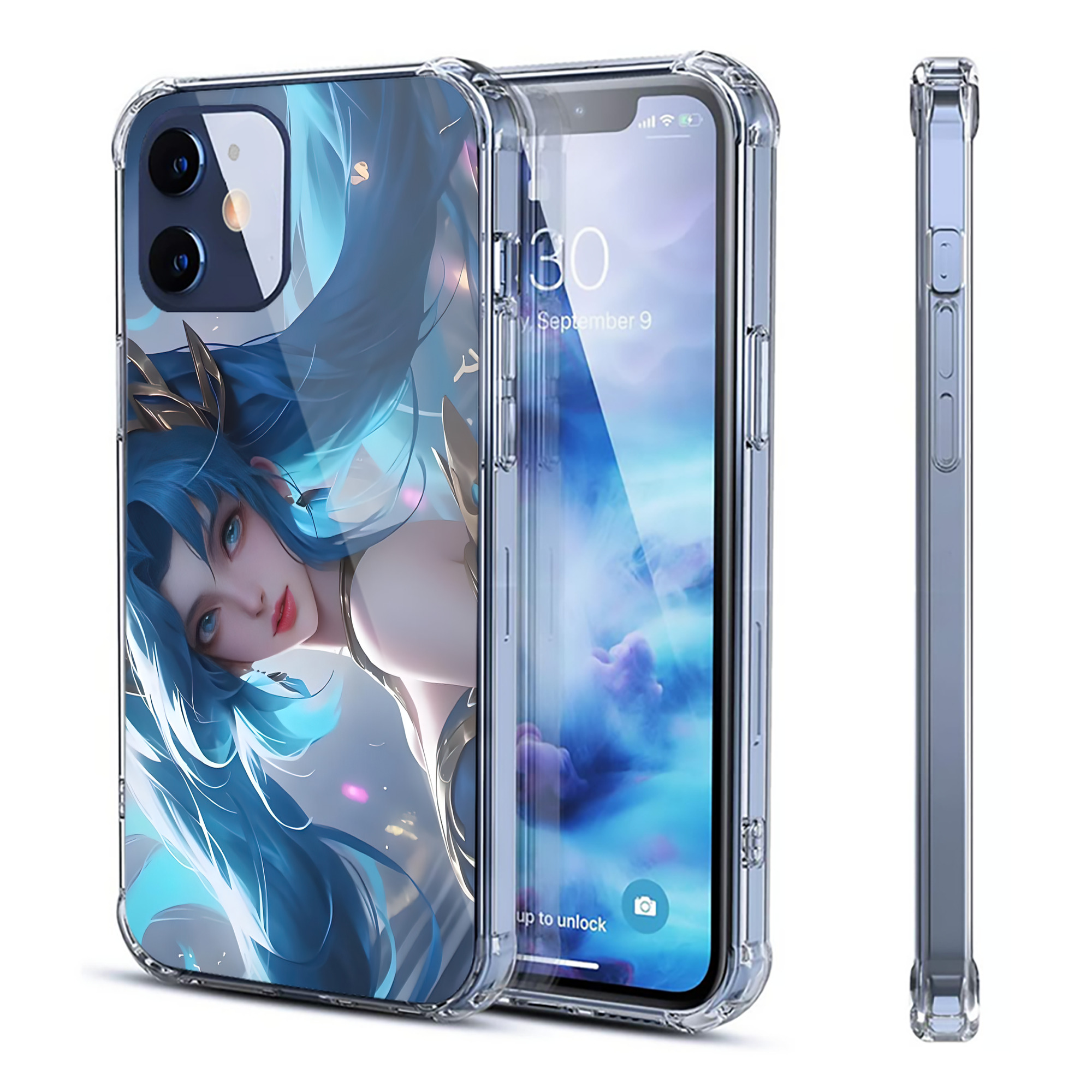 （画像用） リーグ・オブ・レジェンド League of Legends LOL 【iPhone 12シリーズ対応】透明スマホケース（クリアソフトケース）